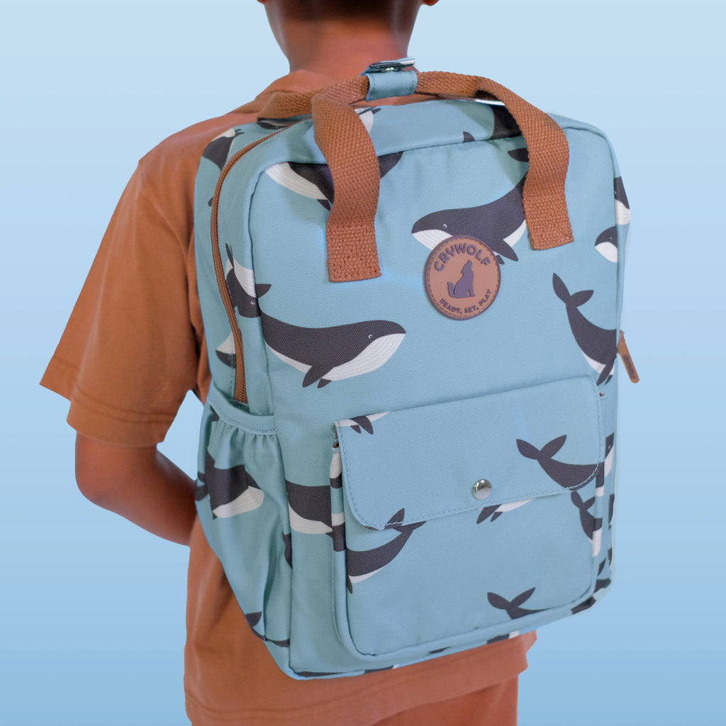 Mini Backpack Whale Trail