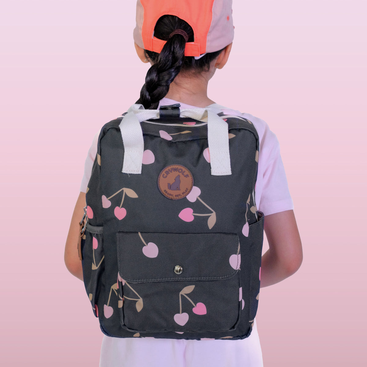 Mini Backpack Cherry Hearts