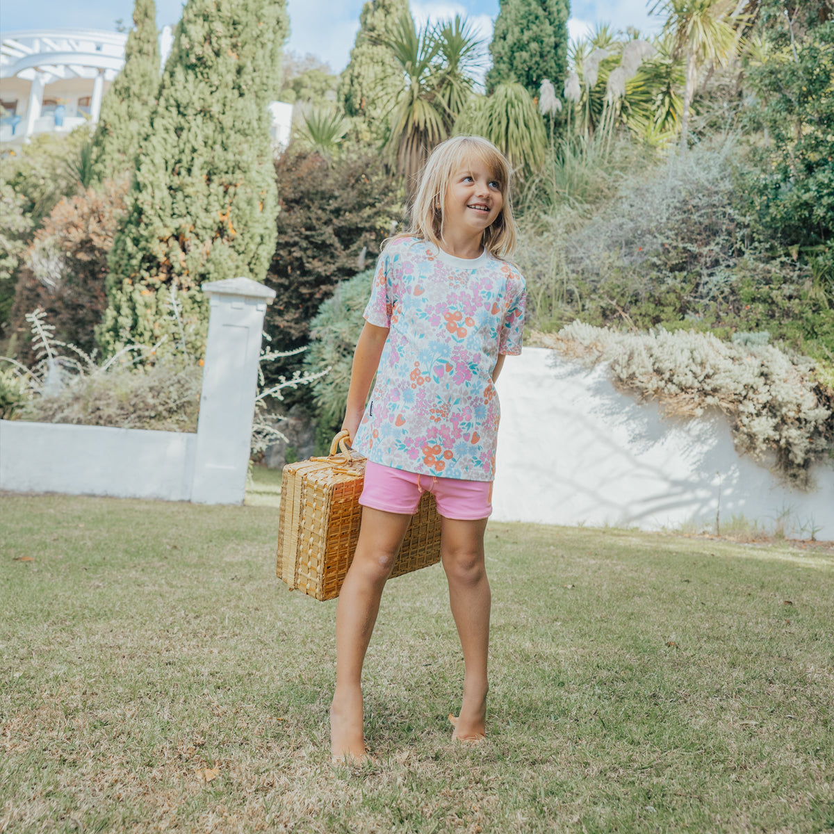 Sun Smart T-Shirt - Berry Garden