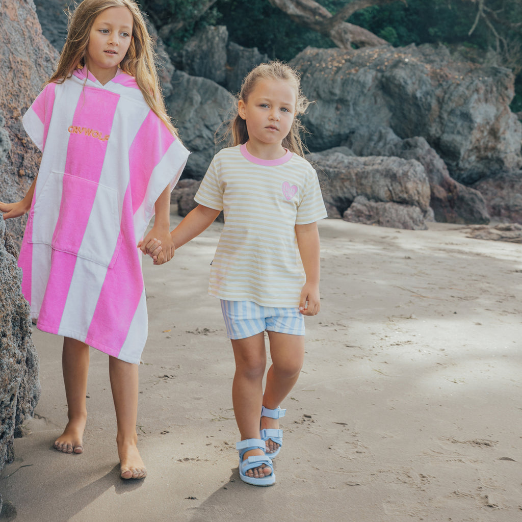 Sun Smart T-Shirt - Lucky You Stripe