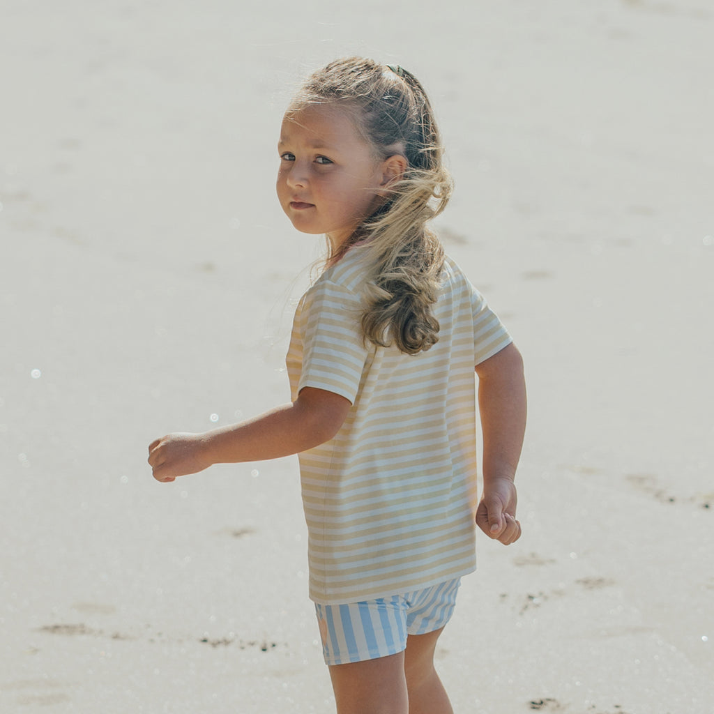 Sun Smart T-Shirt - Lucky You Stripe