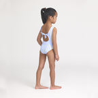 Swimsuit - Sky Blue Stripe