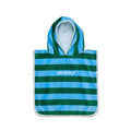 Baby Hooded Towel Deck Stripe