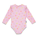 Baby Long Sleeve Swimsuit Hibiscus Bloom