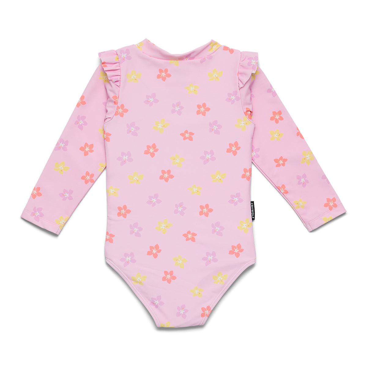Baby Long Sleeve Swimsuit Hibiscus Bloom