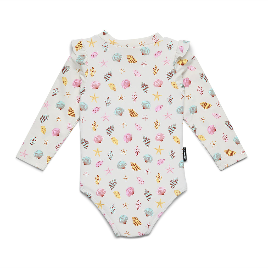 Baby Long Sleeve Swimsuit Little Shell