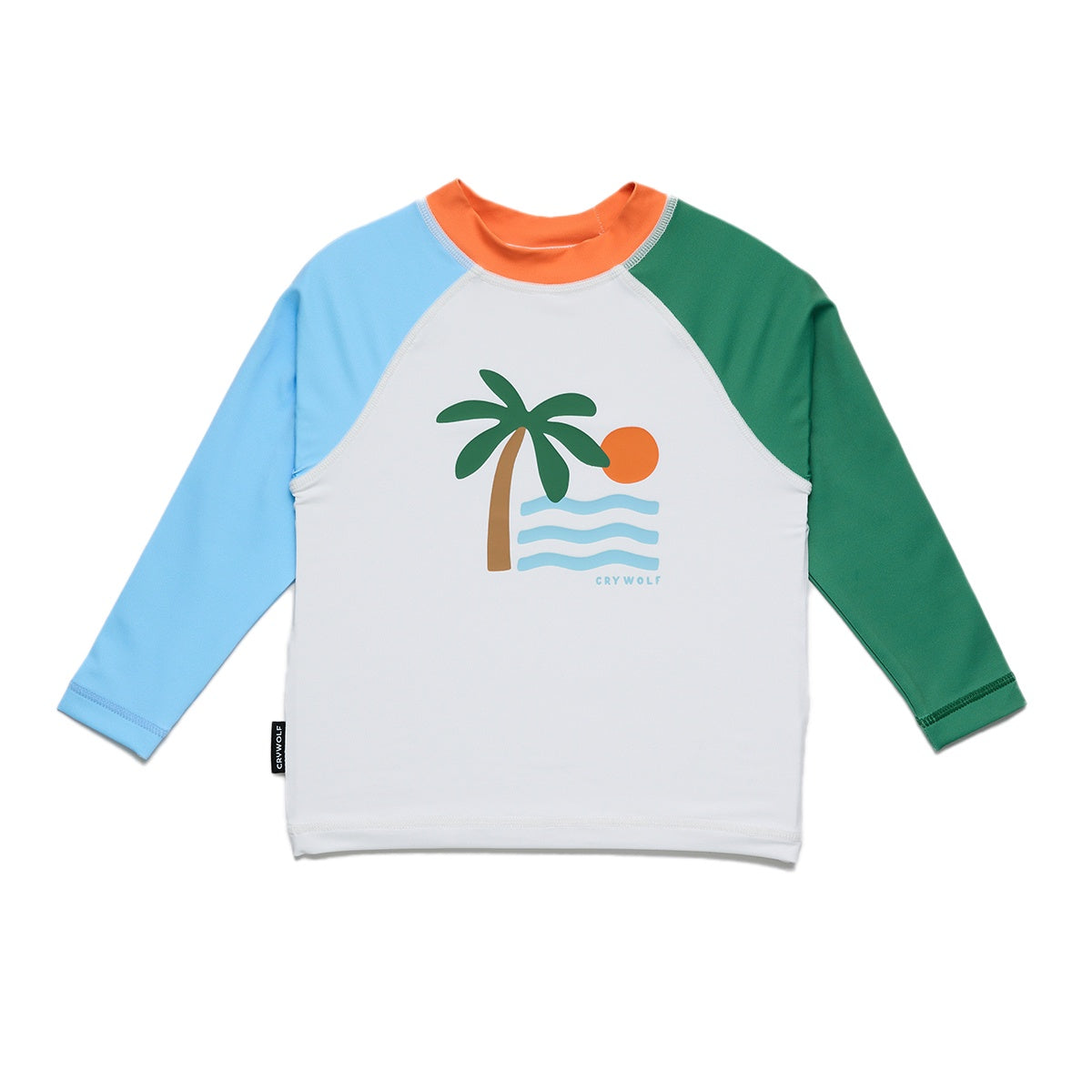 Baby Rash Vest Seaside Colourblock