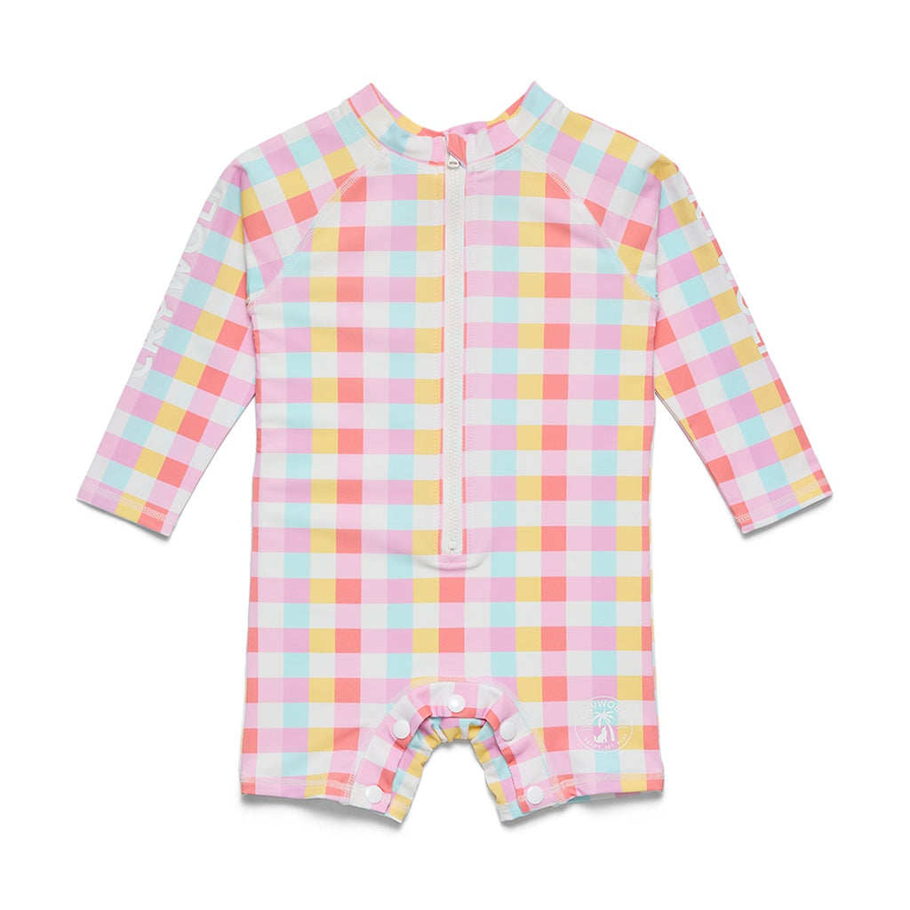 Baby Rash Suit Pop Gingham