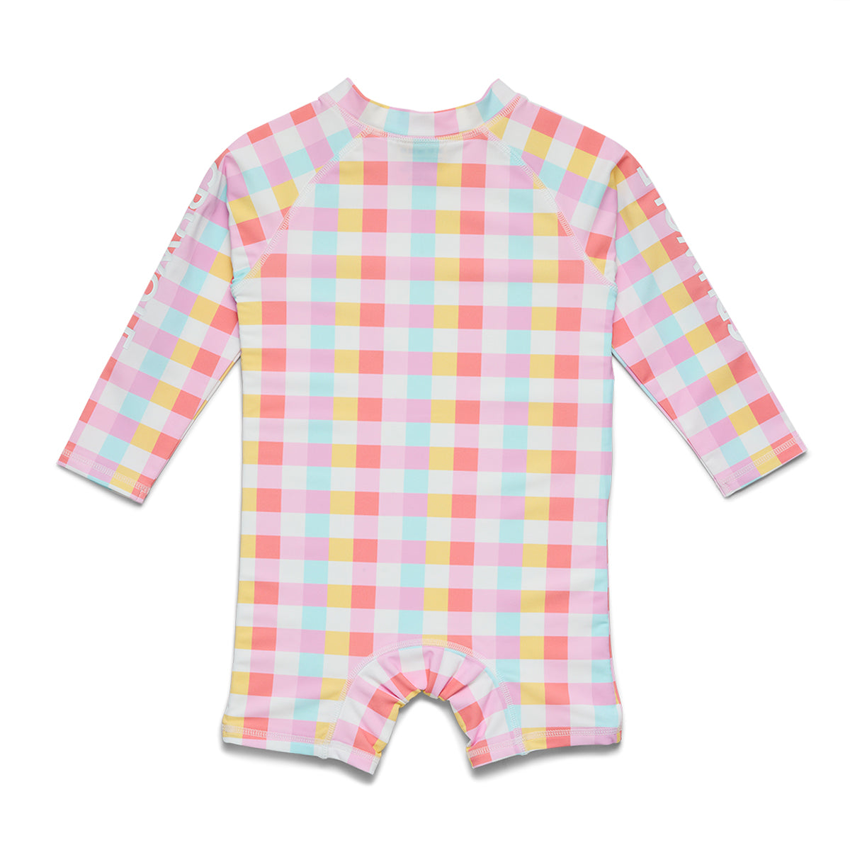 Baby Rash Suit Pop Gingham