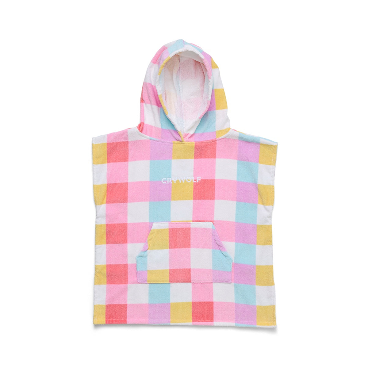 Hooded Towel Pop Gingham