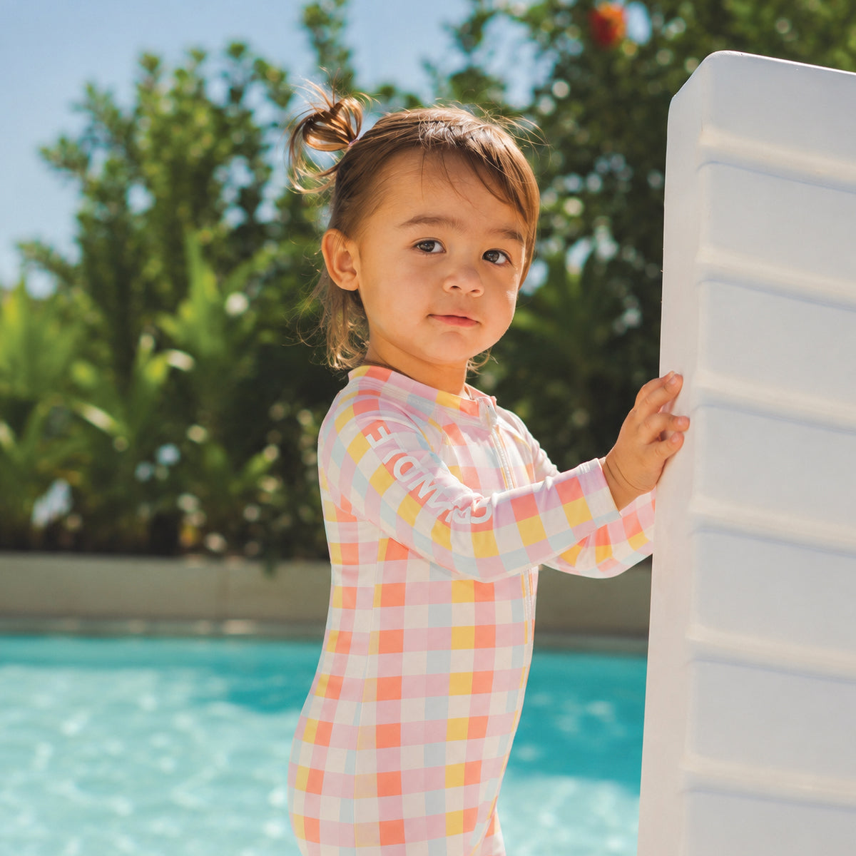Baby Rash Suit Pop Gingham