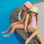 Long Sleeve Swimsuit Poolside Colourblock