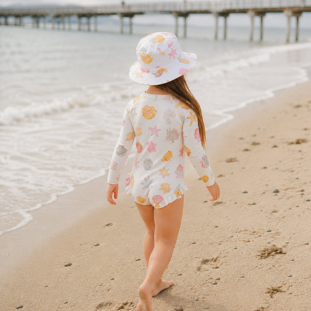 Long Sleeve Swimsuit Shell