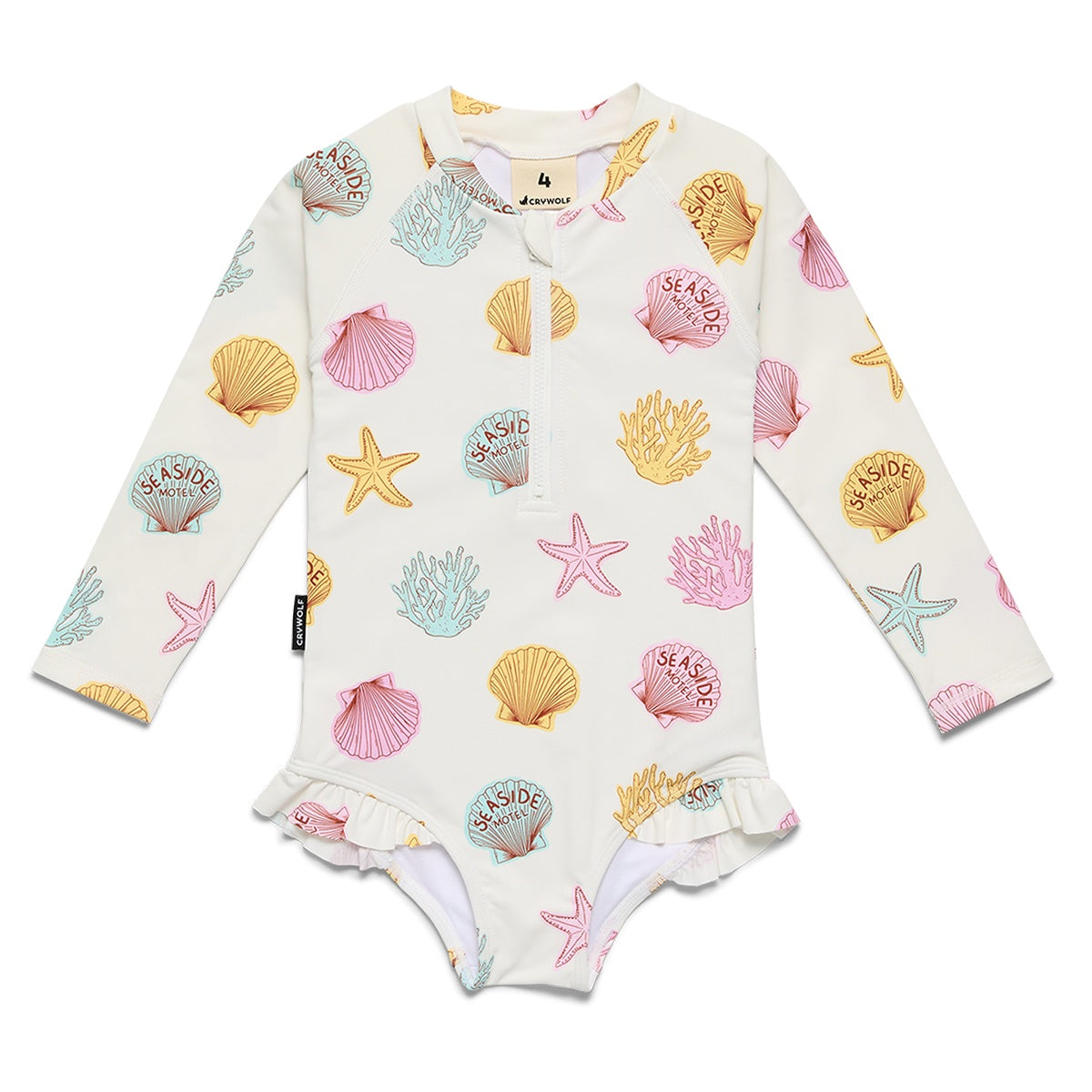Long Sleeve Swimsuit Shell