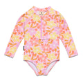 Long Sleeve Swimsuit Hibiscus Daze
