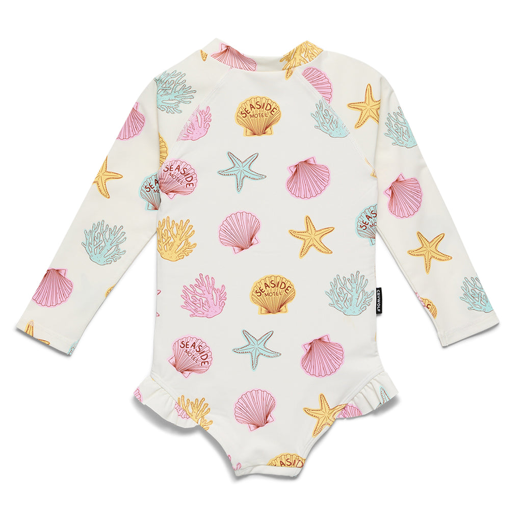 Long Sleeve Swimsuit Shell