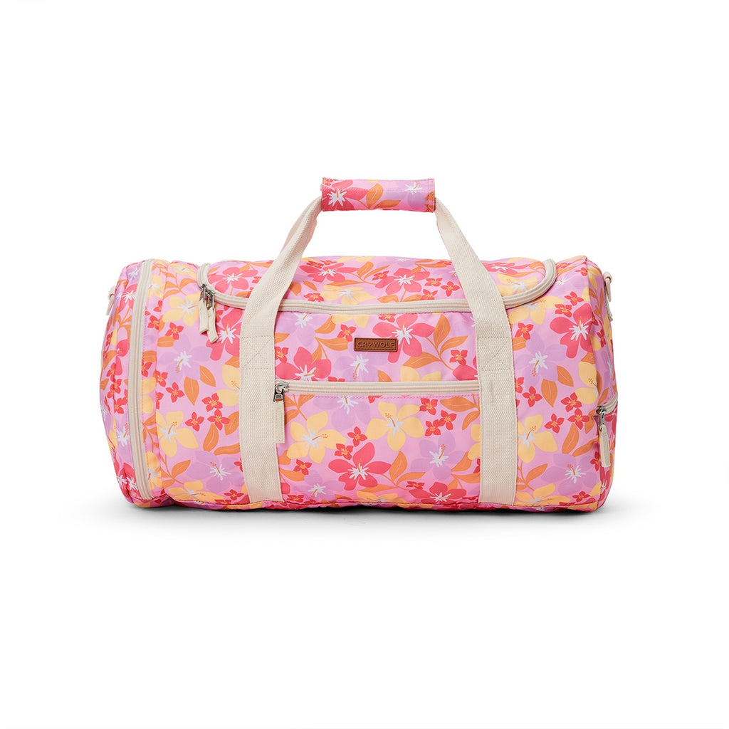 Packable Duffel Bag Hibiscus Daze
