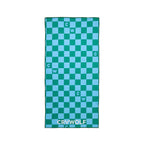 Rapid Dry Towel Sea Green Check