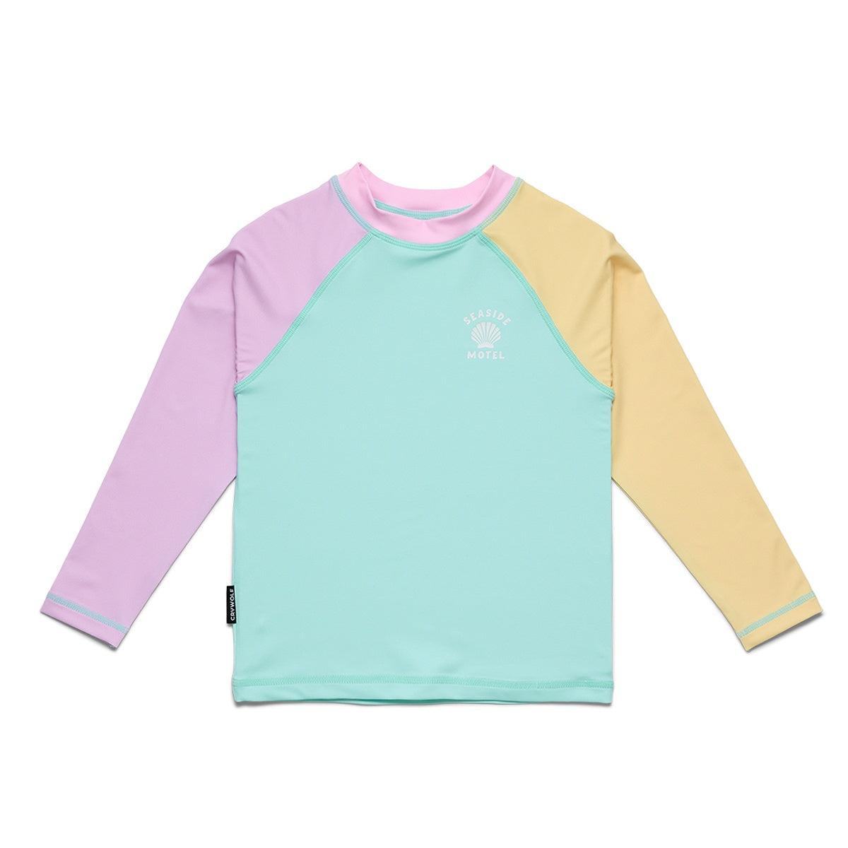 Long Sleeve Rash Vest Poolside Colourblock