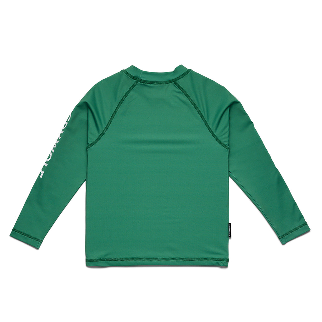Long Sleeve Rash Vest Sea Green