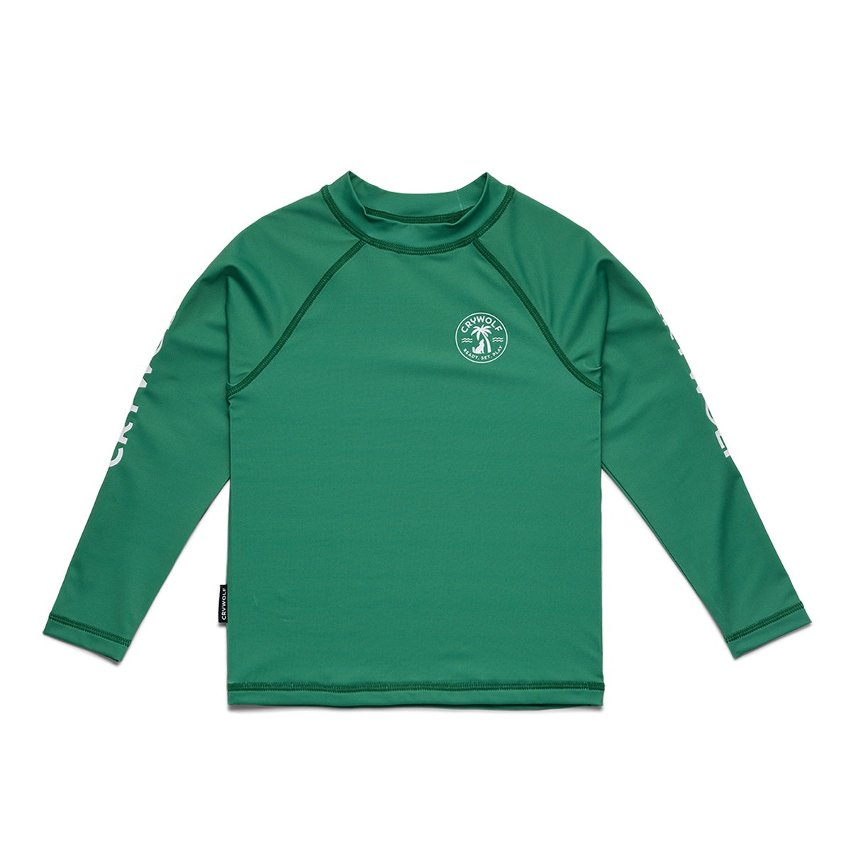 Long Sleeve Rash Vest Sea Green
