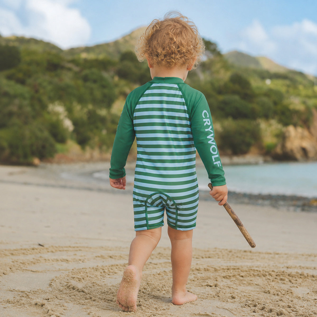 Baby Rash Suit Deck Stripe