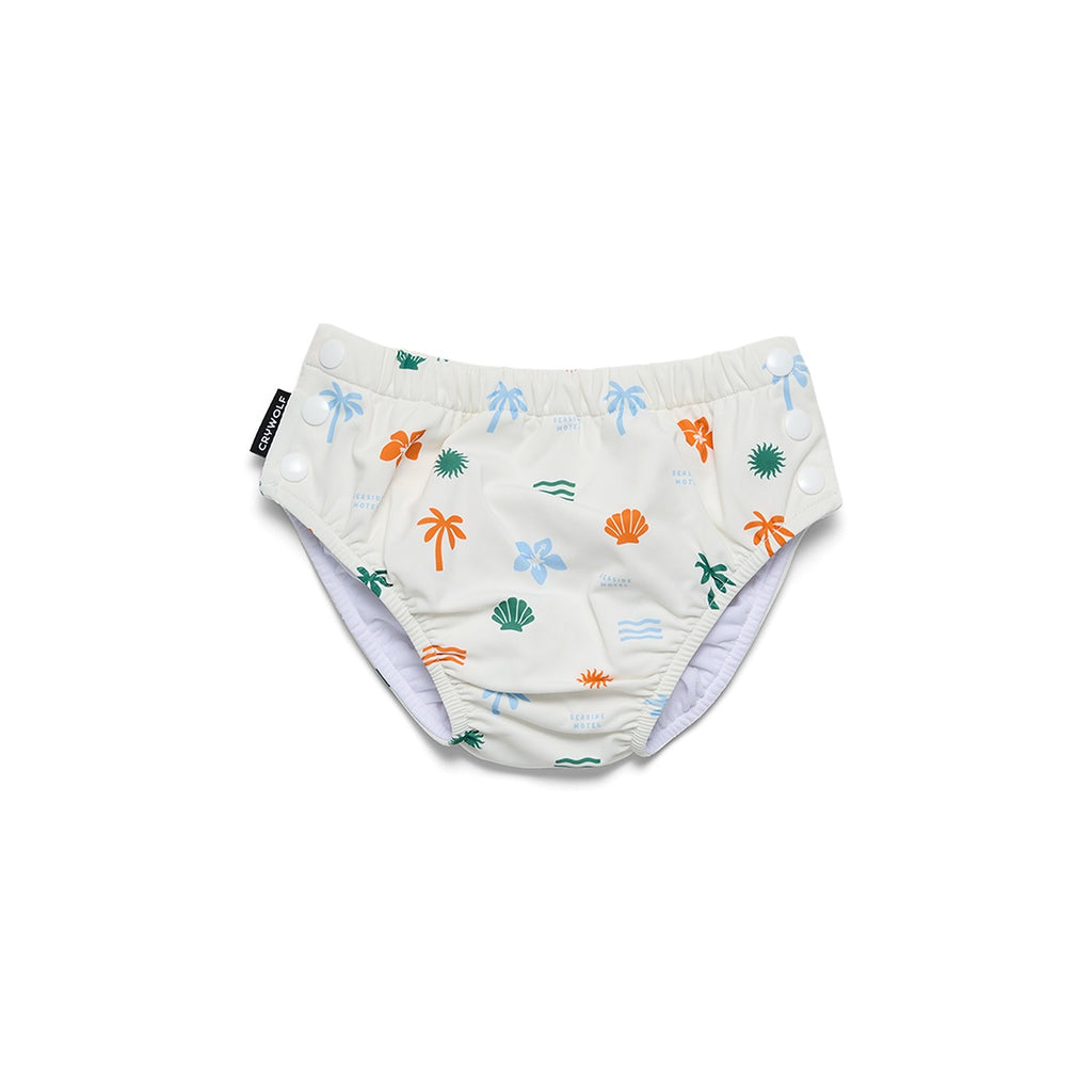 Reusable Swim Nappy On Holiday