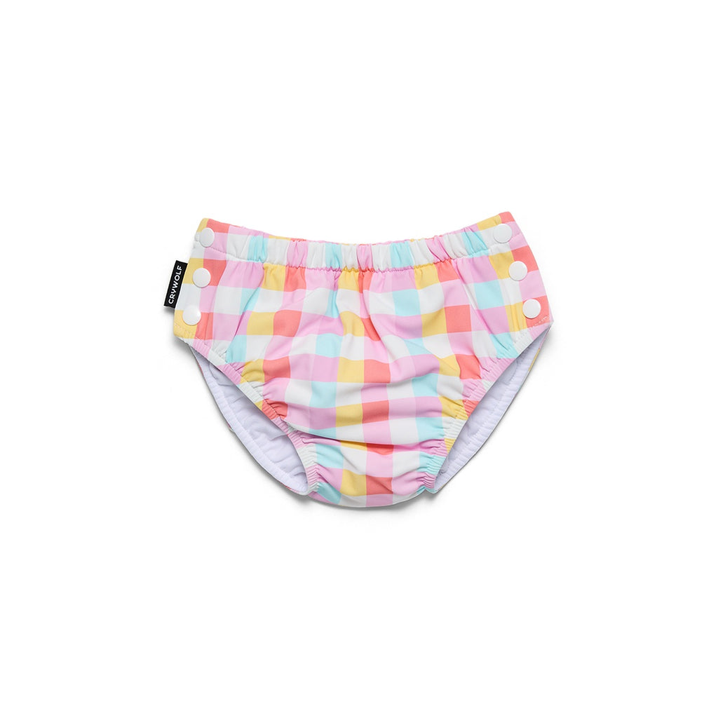 Reusable Swim Nappy Pop Gingham