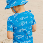 Short Sleeve Rash Set Saltwater