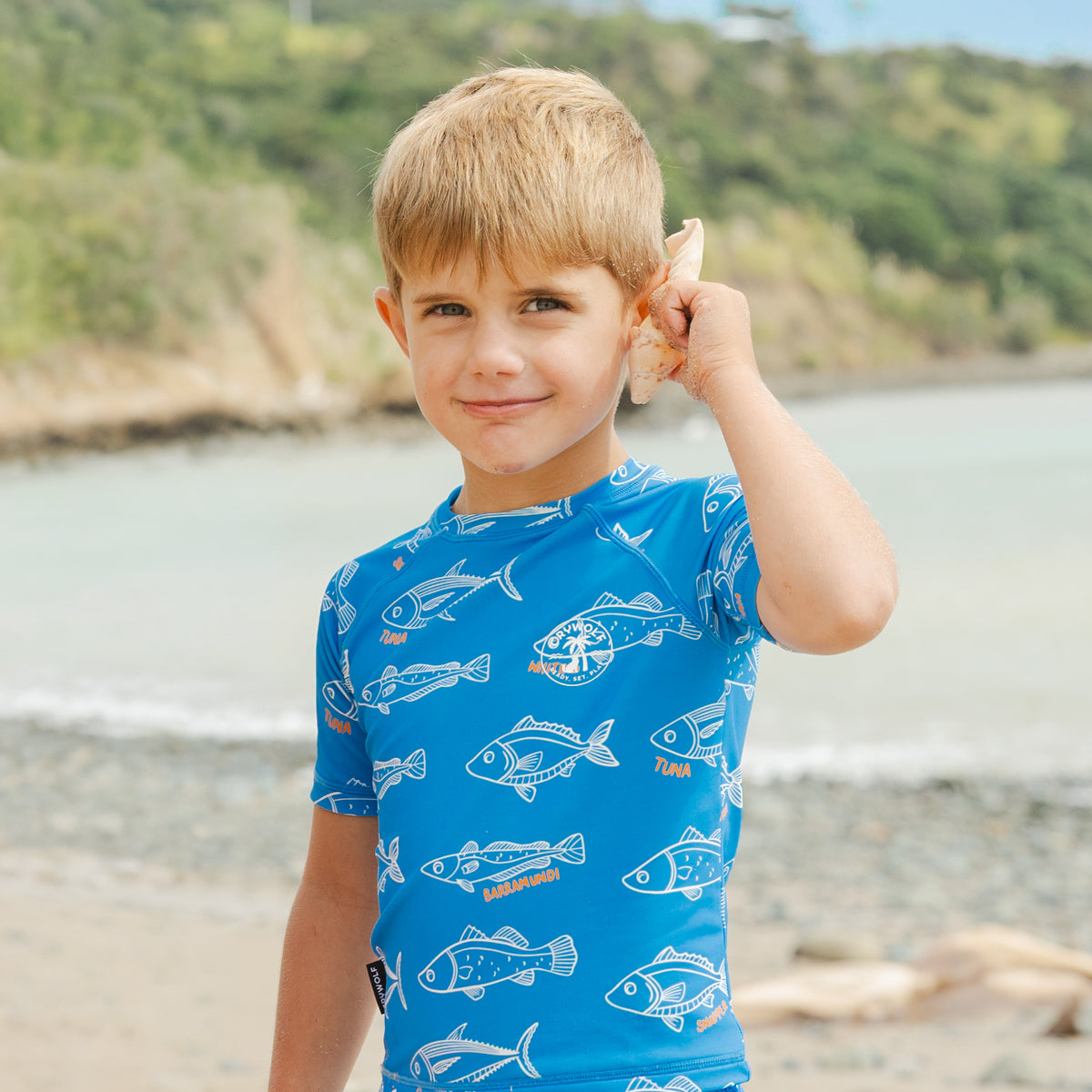 Short Sleeve Rash Set Saltwater
