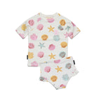 Short Sleeve Rash Set Shell