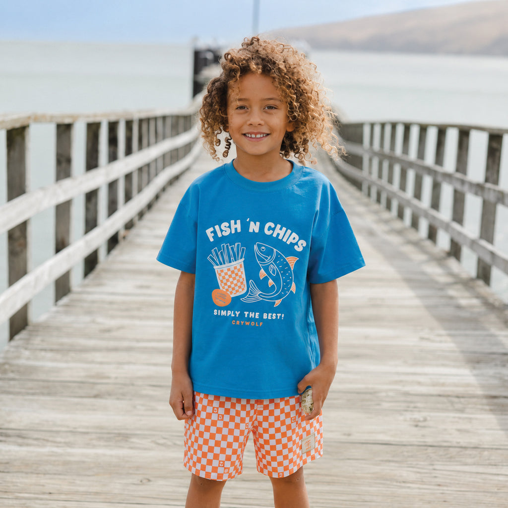 Sun Smart T-Shirt Fish 'N Chips