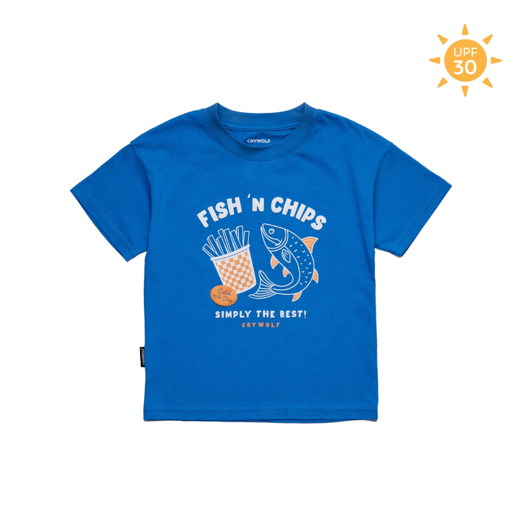 Sun Smart T-Shirt Fish 'N Chips