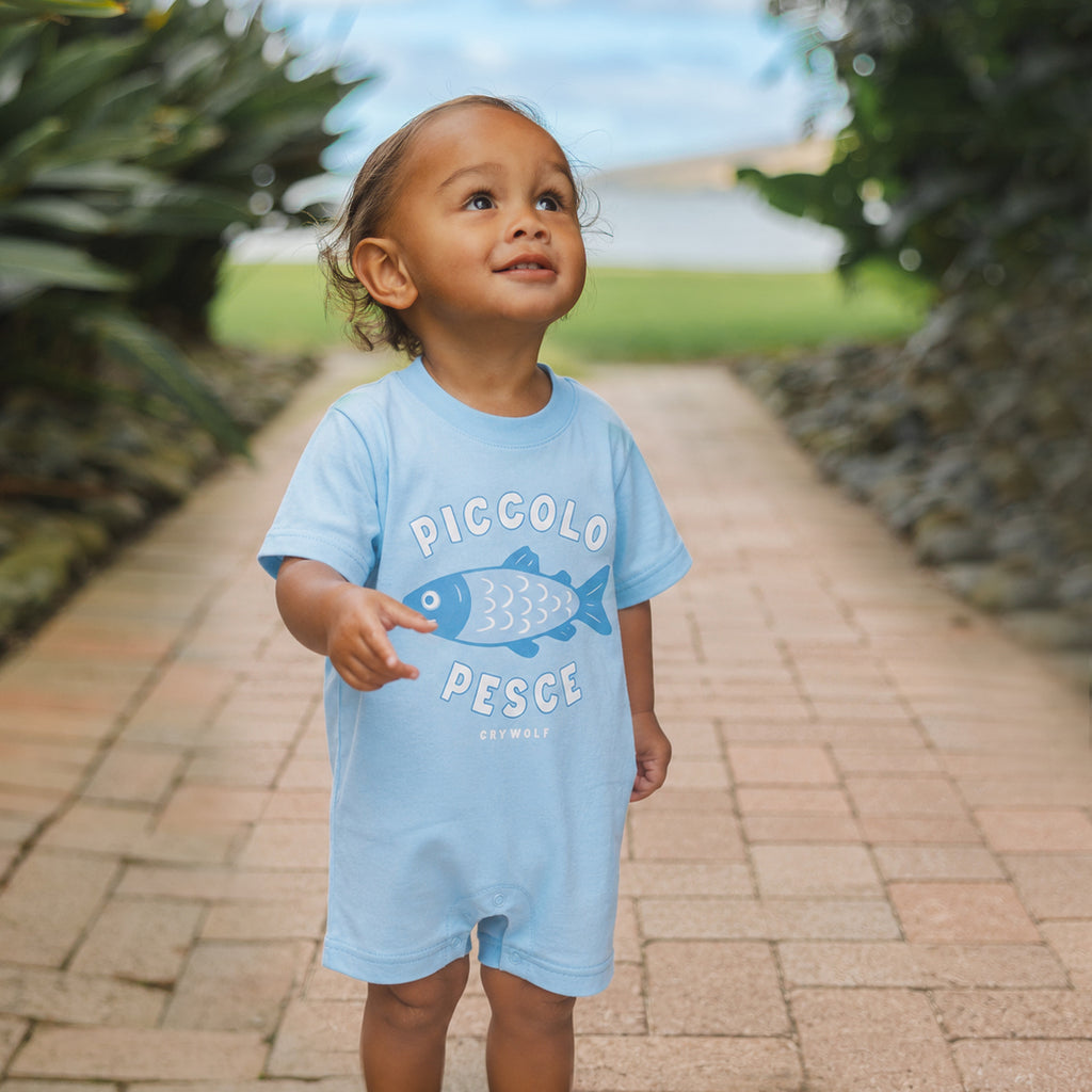 Sun Smart Romper Little Fish