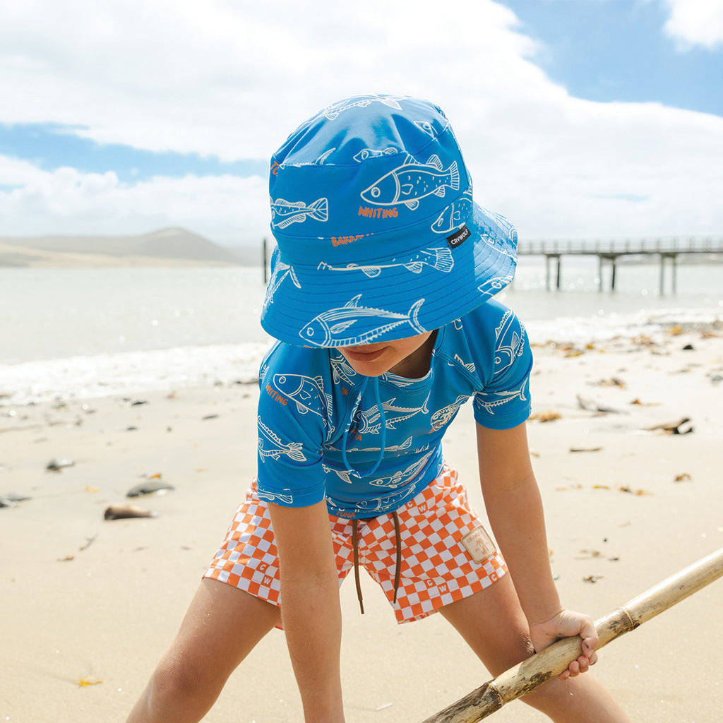 Swim Bucket Hat Saltwater