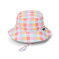 Swim Bucket Hat Pop Gingham