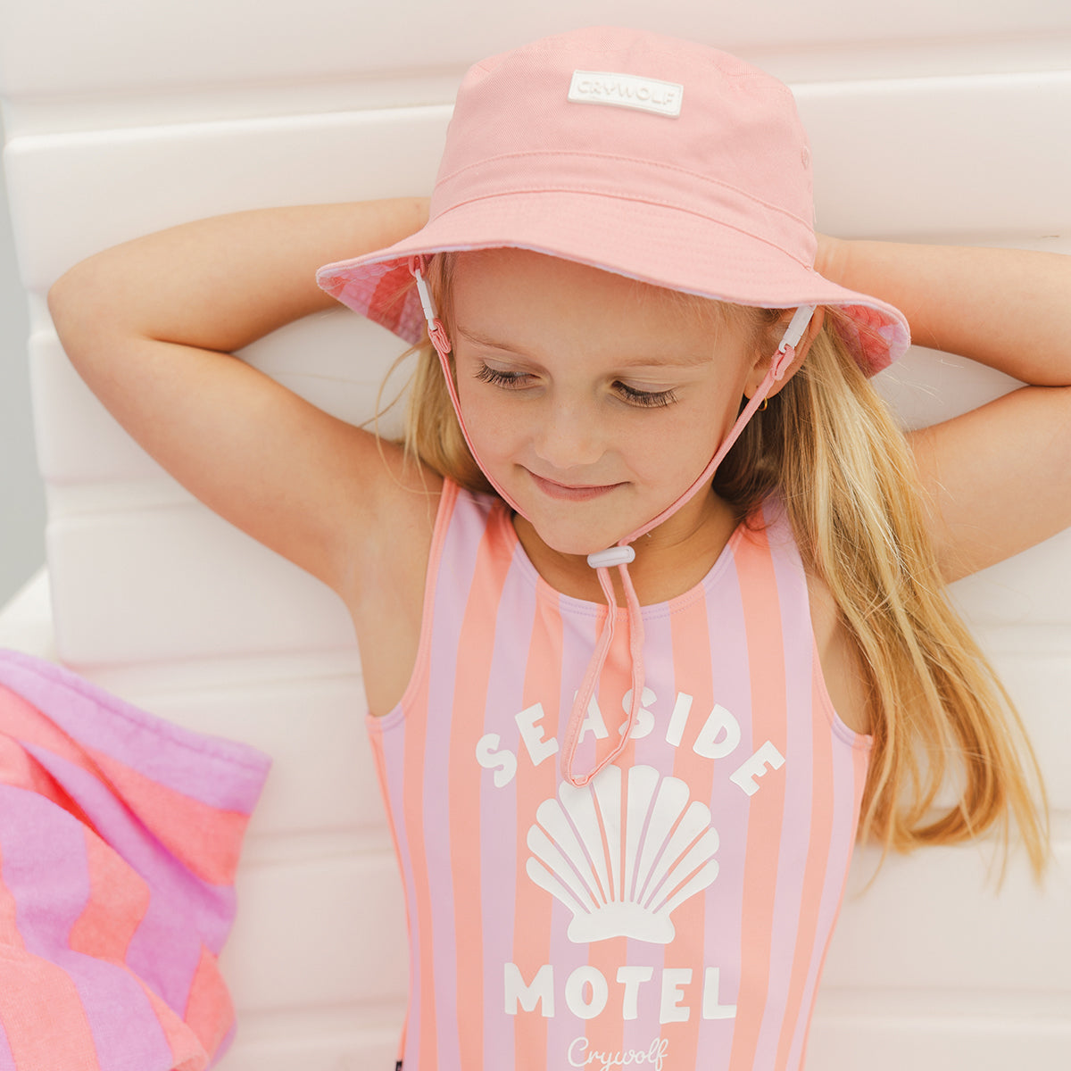 Swimsuit Seashell Stripe