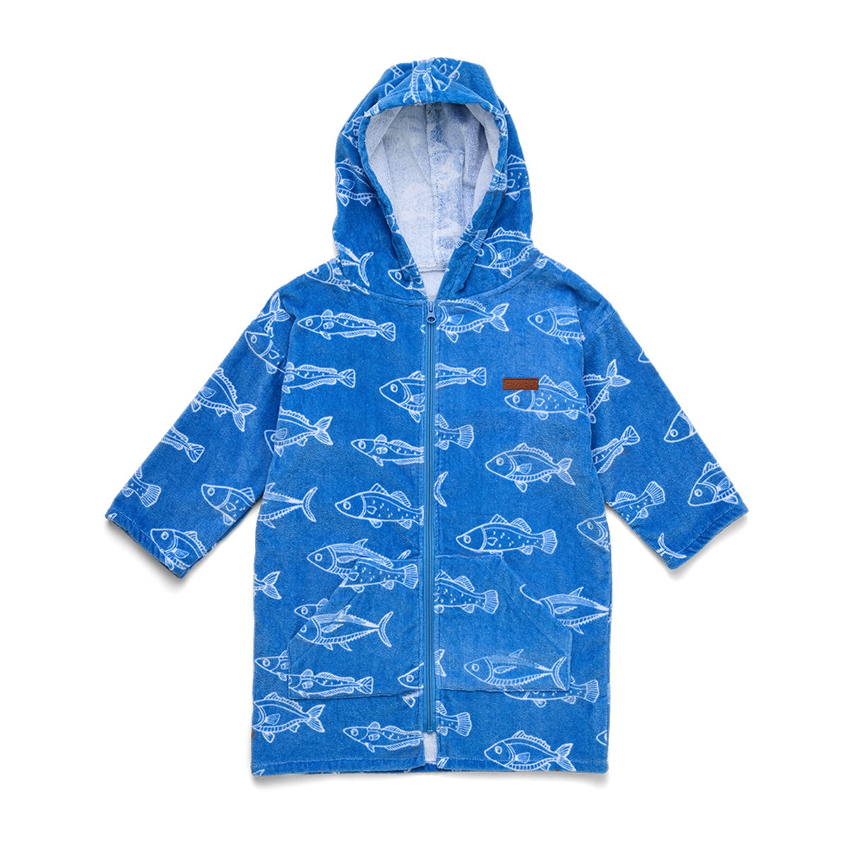 Zip-Up Towel Saltwater