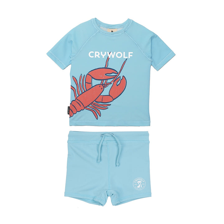 Crywolf Short Sleeve Rash  Set - Fresh Lobster