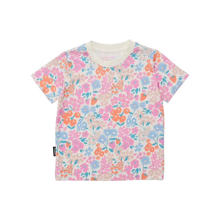 Crywolf Sun Smart T-Shirt - Berry Garden