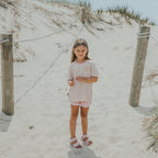 Sun Smart T-Shirt -  Blush Stripe