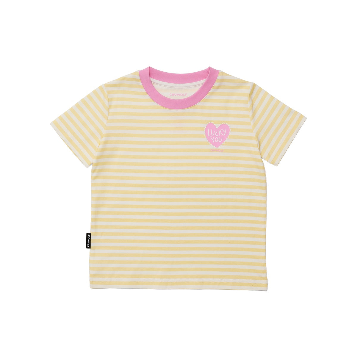 Crywolf Sun Smart T-Shirt - Lucky You Stripe