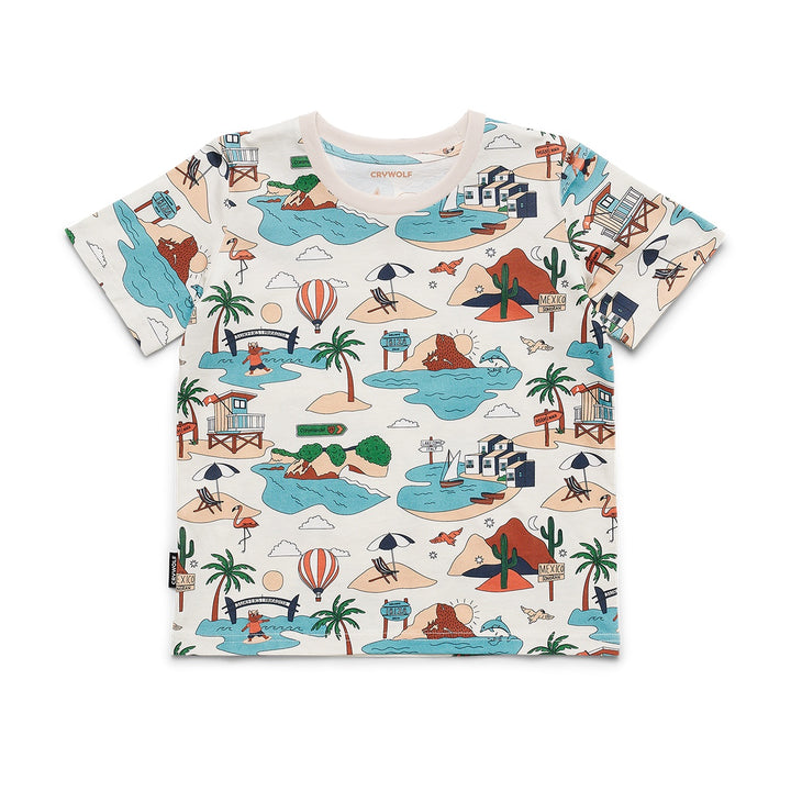 Crywolf Sun Smart T-Shirt -  Paradise
