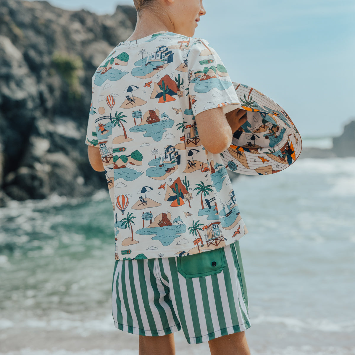 Crywolf Sun Smart T-Shirt -  Paradise