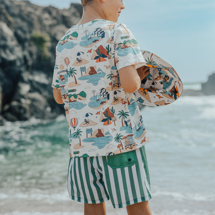 Crywolf Sun Smart T-Shirt -  Paradise