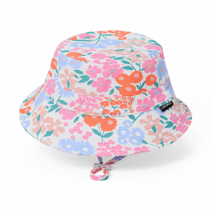Crywolf Swim Bucket Hat - Berry Garden