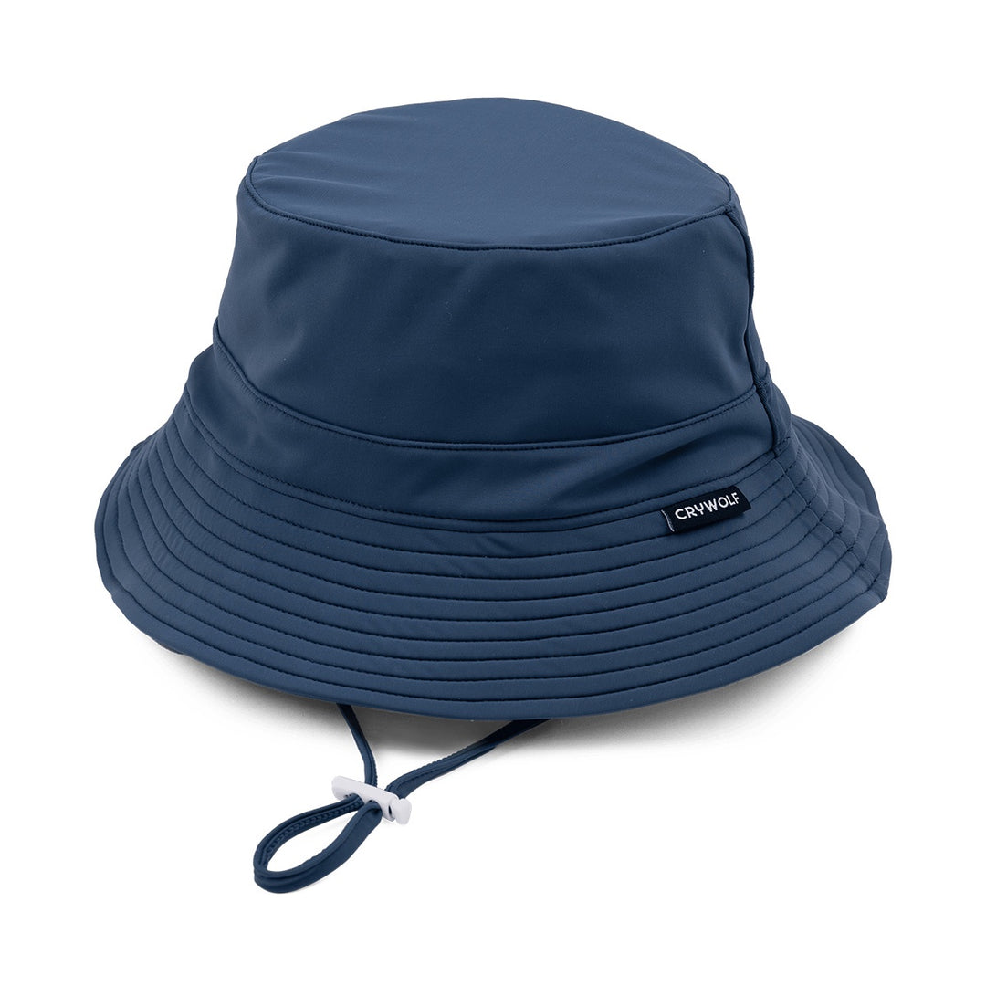 Crywolf Swim Bucket Hat - Navy