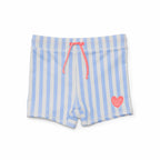 Swim Short - Sky Blue Stripe