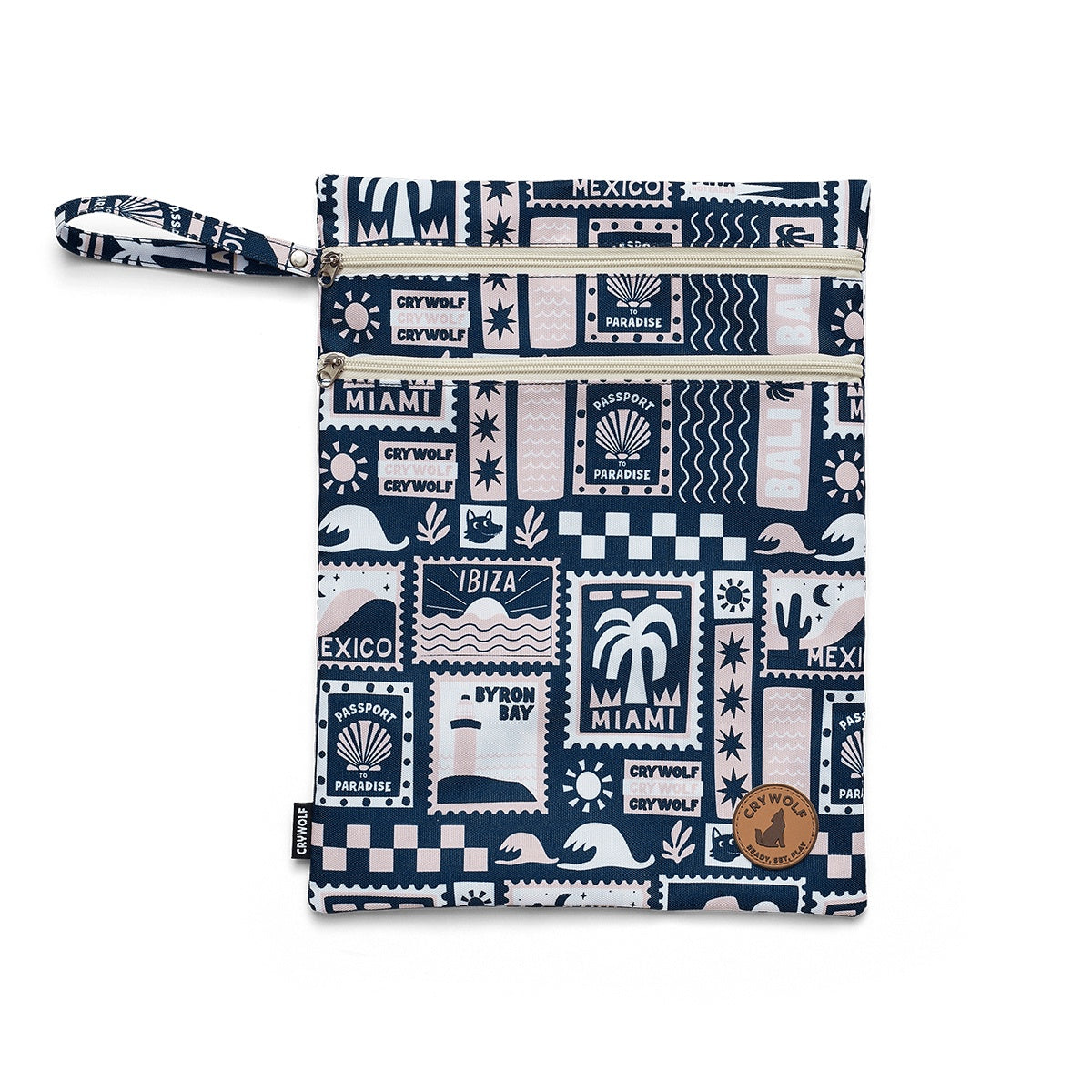 Crywolf Wet Bag - Blush Postcards