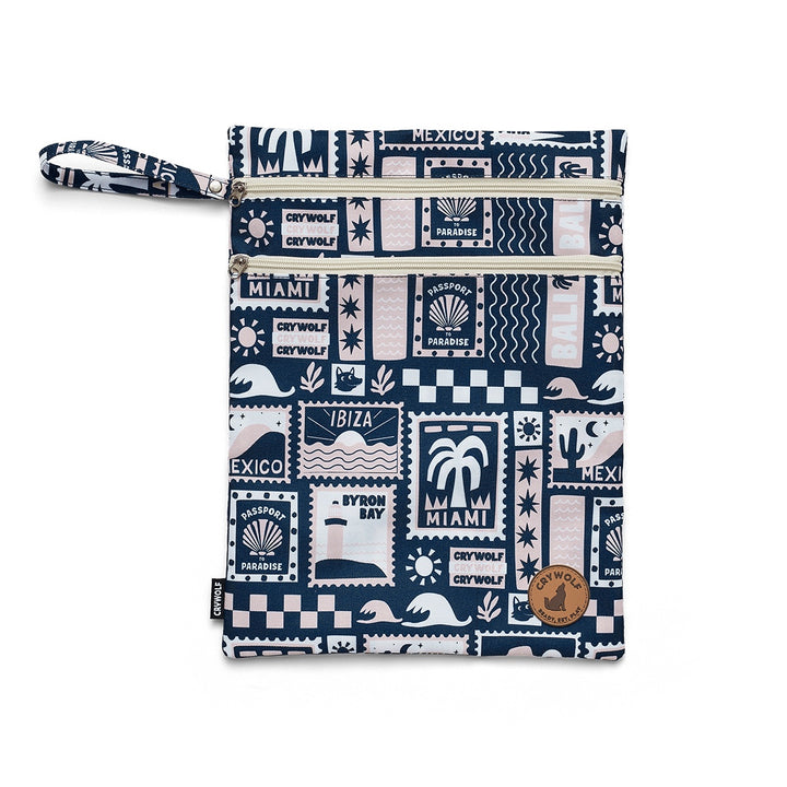 Crywolf Wet Bag - Blush Postcards